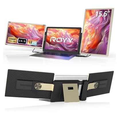 Picture of ROYY 15.6" Laptop Screen Extender Triple Monitor